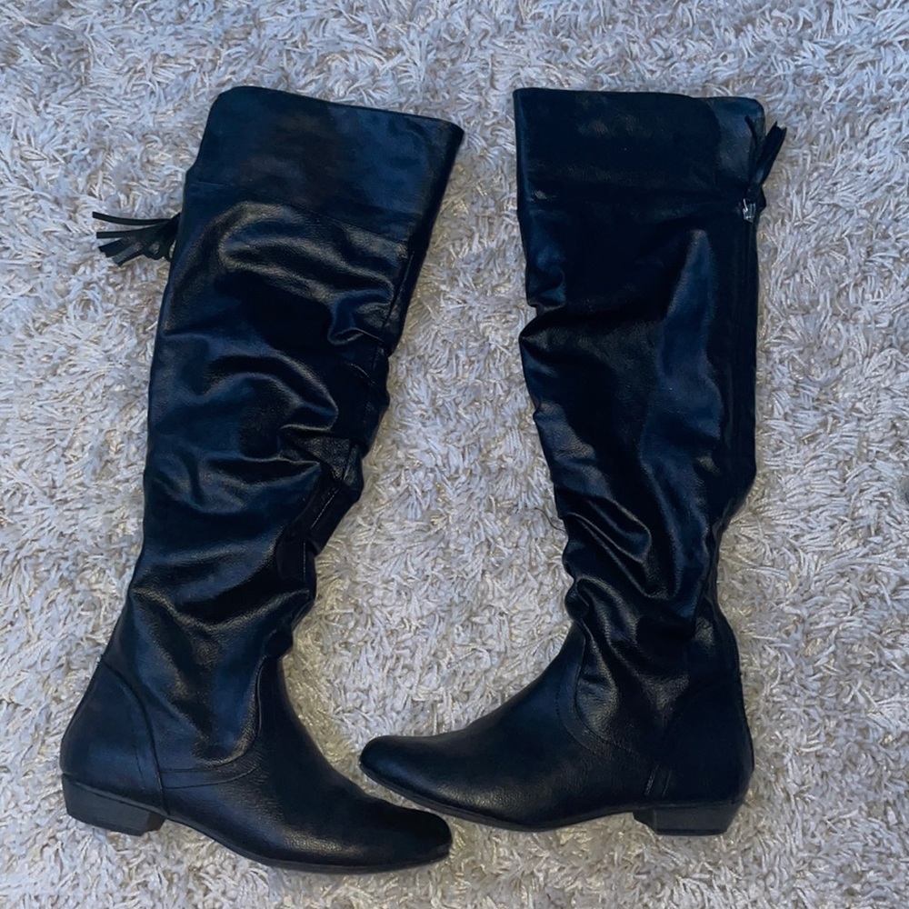 Tall Black Boots
